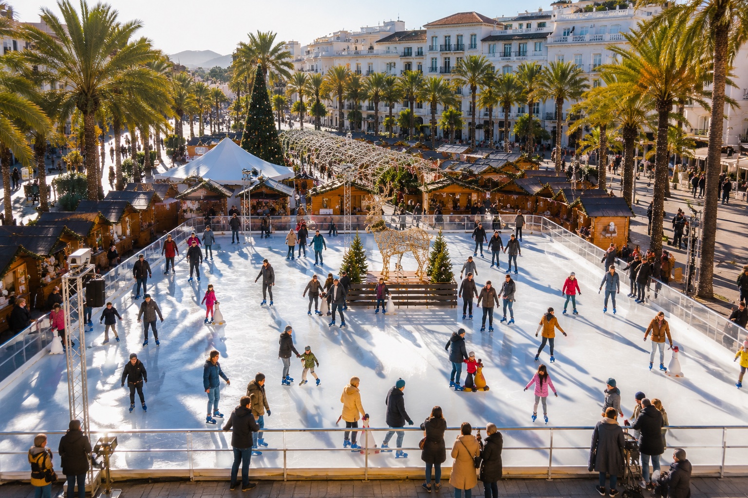 Patinoire de jour